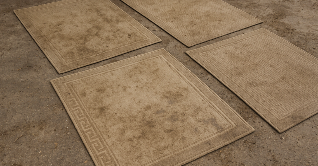 Dirty rugs