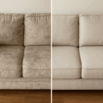 Clean Sofa in cozy living room